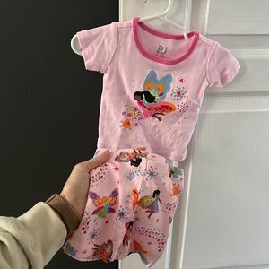 Pink two piece set 3-6 months